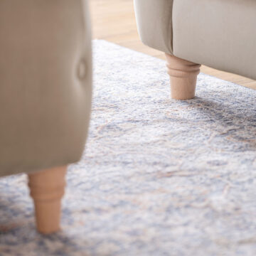 Weston 3 Seater Sofa | Velvet Putty | Assembled