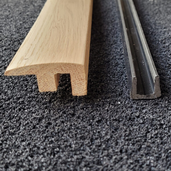 Invisible Colour Matched Wood End Profile