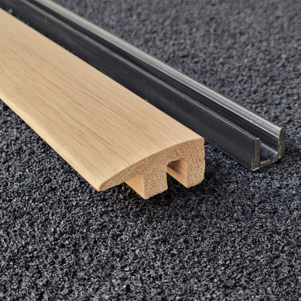 Invisible Colour Matched Wood End Profile