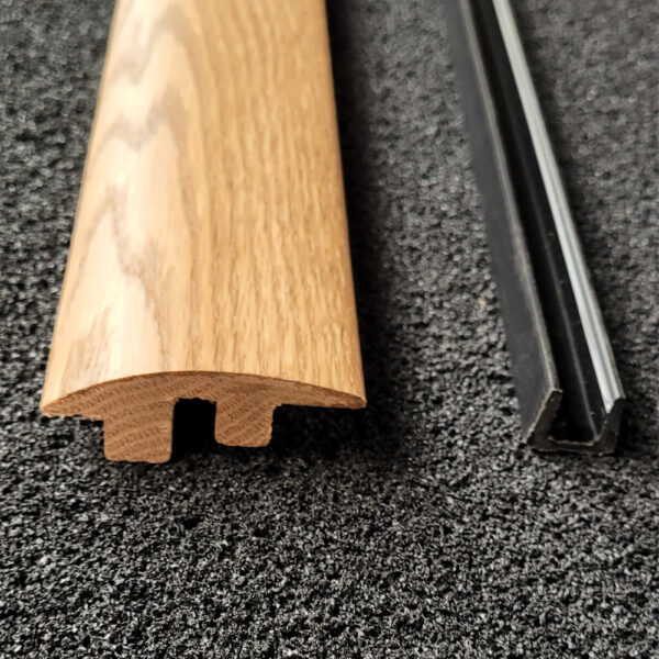 Gold Colour Matched Wood Semi Ramp