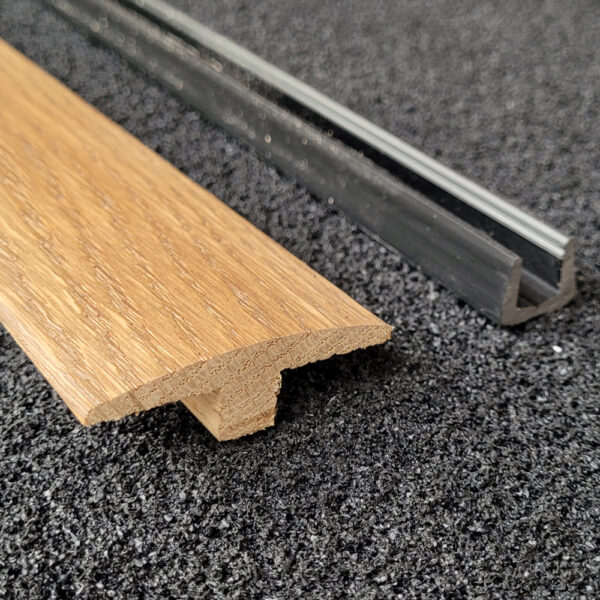 Gold Colour Matched Wood T-Bar