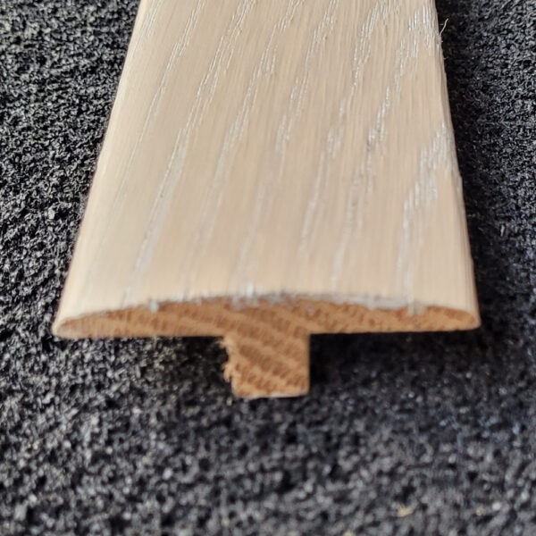 Whitewashed Grey Colour Matched Wood T-Bar