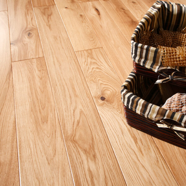 Timba Engineered Oak Flooring | Brushed & Matt Lacquered Plank Finish