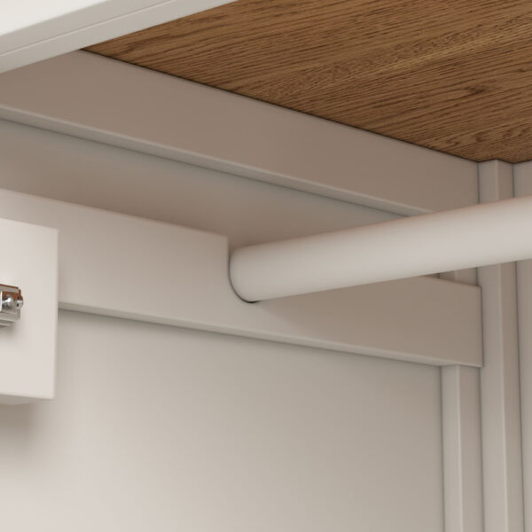 Westcliffe White Full Hanging Wardrobe