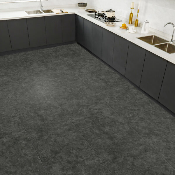 Aquacore Proflex Vinyl Tile Flooring | Graphite Stone