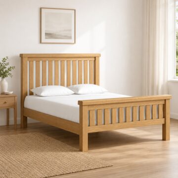Oak Shire 5' Bed Slatted