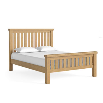 Oak Shire 6′ Bed Slatted