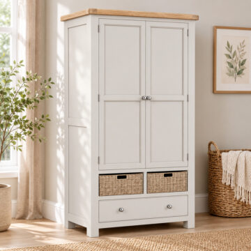 Havenwood Grey Lardder Unit Light Grey | Assembled