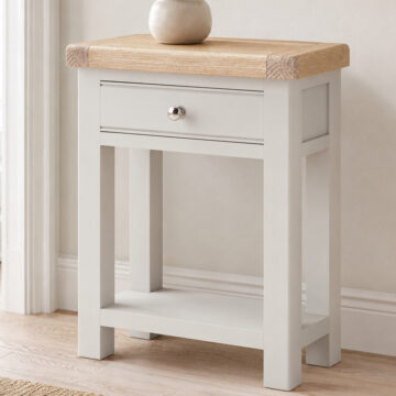 Havenwood Grey Telephone Table Light Grey | Assembled