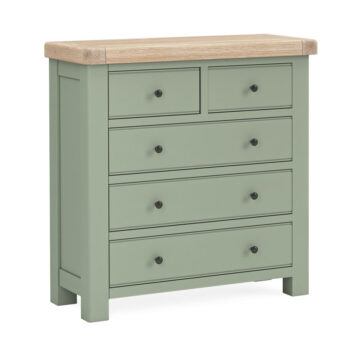 Havenwood Sage 2 Over 3 Chest of Drawers | Assembled