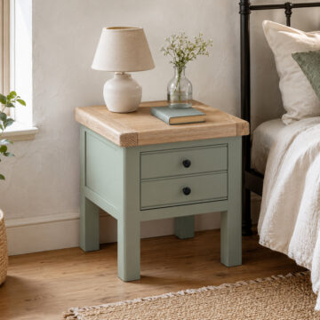 Havenwood Sage Lamp Table Sage | Bedside Table | Assembled