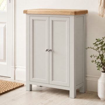 Havenwood Grey Shoe Storage Light Grey | Assembled