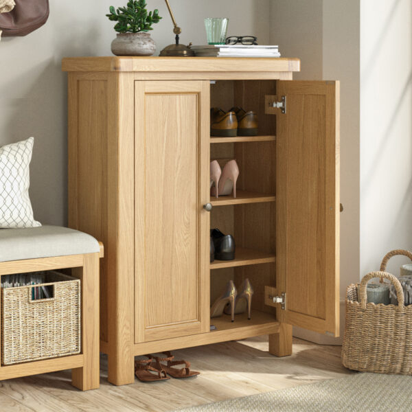 Oak Shire Shoe Storage | Fully Assembled
