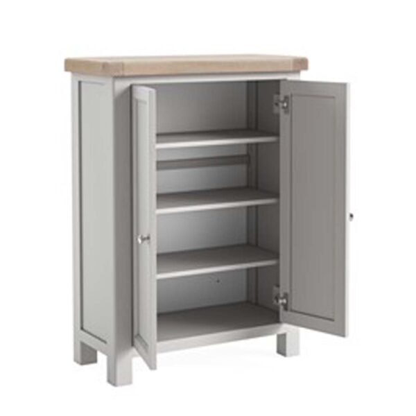 Havenwood Grey Shoe Storage Light Grey | Fully Assembled
