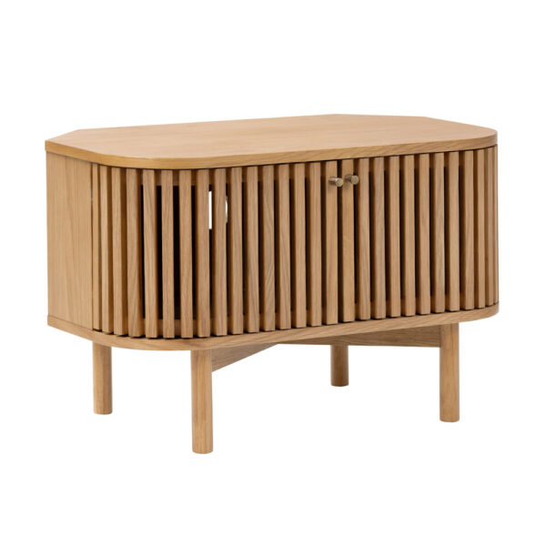 Serenity Oak Corner Tv | Self Assembly