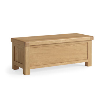 Oak Shire Blanket Box | Assembled