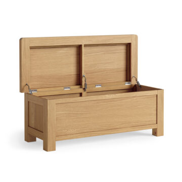 Oak Shire Blanket Box | Assembled