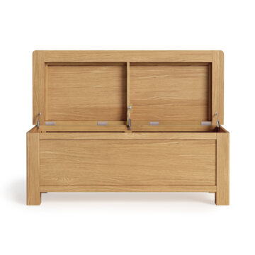 Oak Shire Blanket Box | Assembled