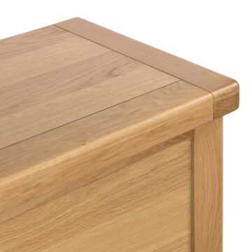 Oak Shire Blanket Box | Assembled