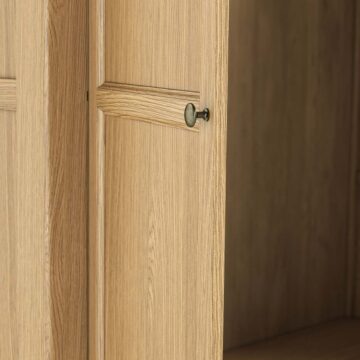 Oak Shire Gents Wardrobe with Drawer