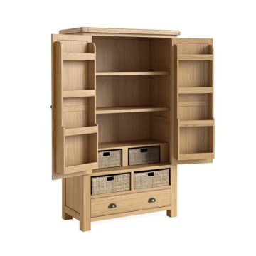 Oak Shire Larder Unit | Assembled