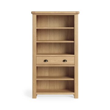 Oak Shire Large Bookcase | Assembled