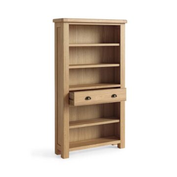 Oak Shire Large Bookcase | Assembled