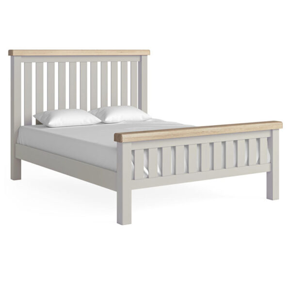 Havenwood Grey 5' Bed Slatted Light Grey | Self Assembly