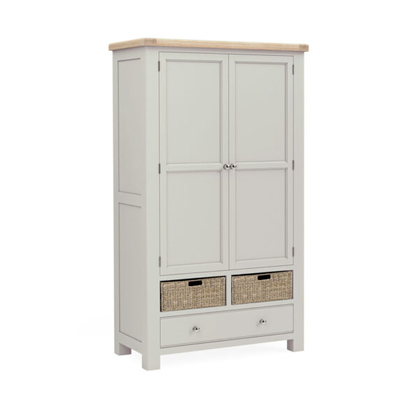 Havenwood Grey Lardder Unit Light Grey | Fully Assembled