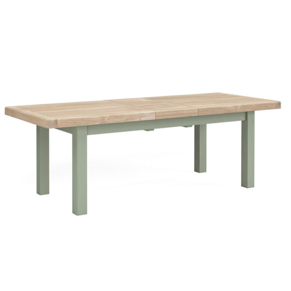 Havenwood Sage Large Ext Dining Table Sage | Self Assembly