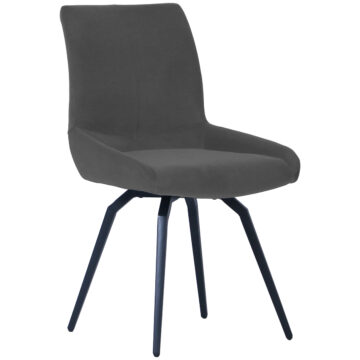 Maiden Swivel Chair Dark Grey