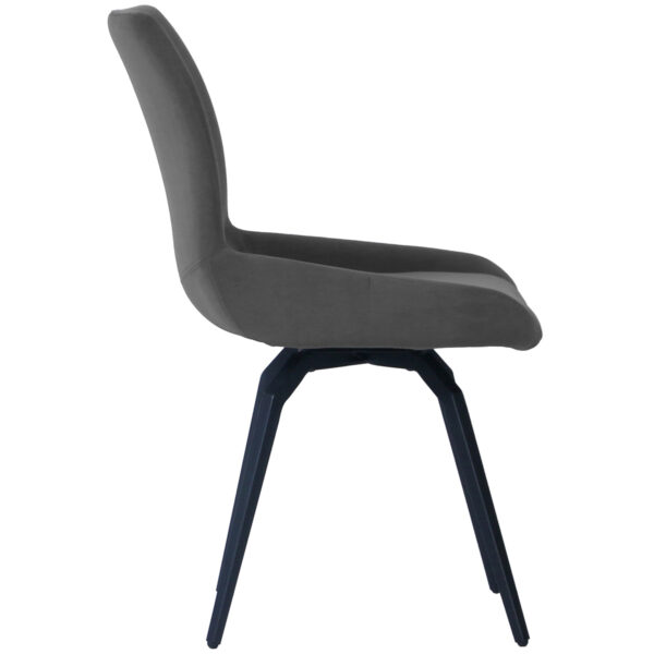 Maiden Swivel Chair Dark Grey | Assembly Required