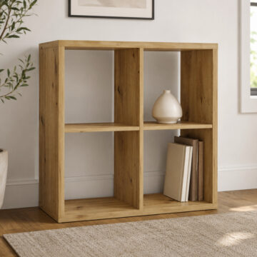 Mauri Cube 2x2 Storage Unit in Artisan Oak