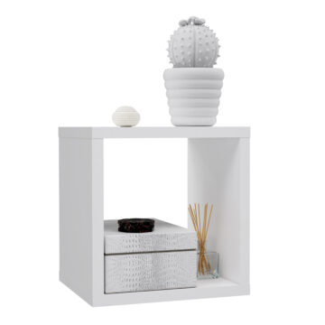 Mauri Cube Singular Storage Unit | Matt White