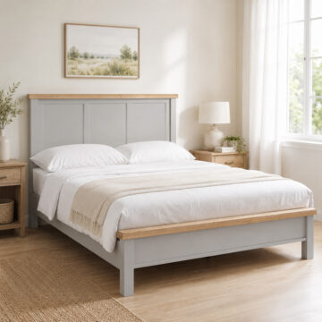 Wessex Grey King 5' Panel Bed Bed