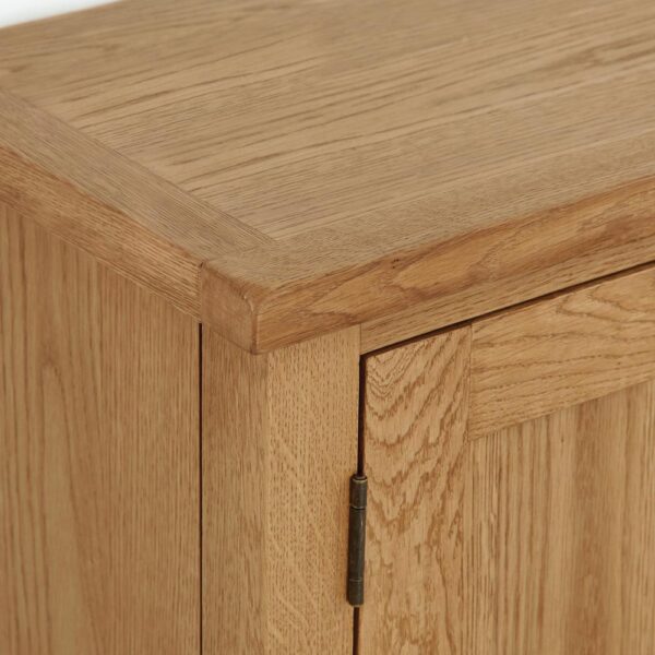 Bywell Waxed Oak Extra Large TV Unit | Fully Assembled