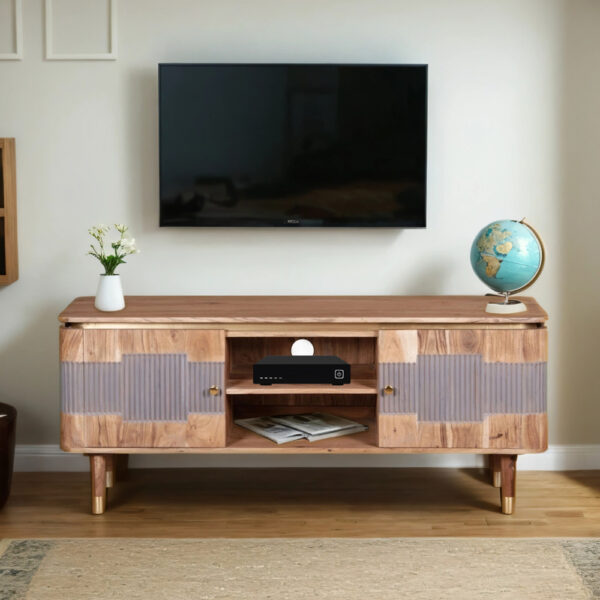 Lazenby Acacia Wood TV unit | Assembly Required