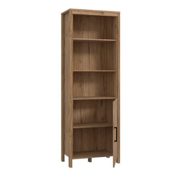 Malta Brun Shelf Unit in Waterford Oak | Self Assembly