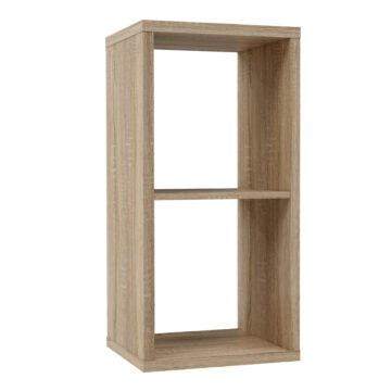 Mauri Cube 1 Shelf Storage Unit in Sonoma Oak