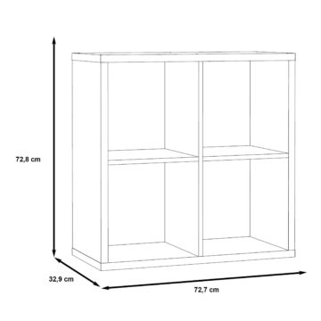 Mauri Cube 2×2 Storage Unit | Artisan Oak