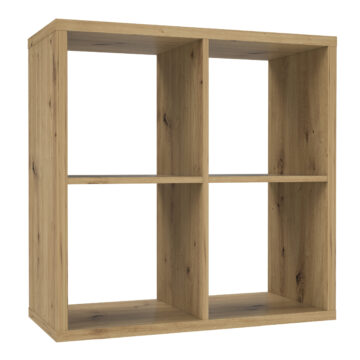 Mauri Cube 2x2 Storage Unit in Artisan Oak