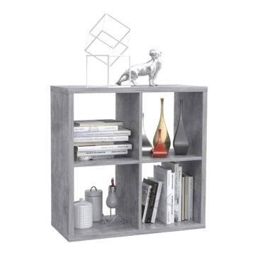 Mauri Cube 2×2 Storage Unit | Concrete Grey