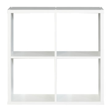 Mauri Cube 2x2 Storage Unit in Matt White