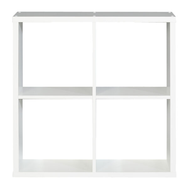 Mauri Cube 2x2 Storage Unit in Matt White