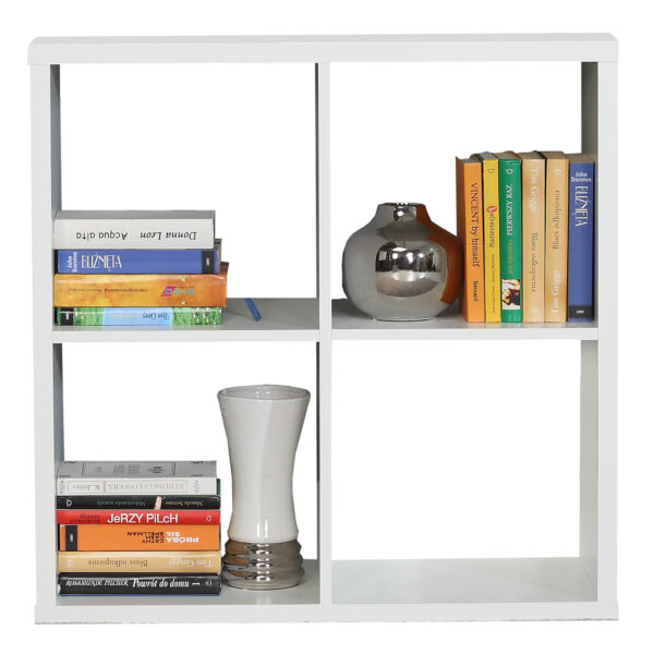 Mauri Cube 2x2 Storage Unit in Matt White | Self Assembly