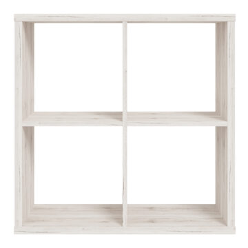 Mauri Cube 2x2 Storage Unit in Sand Oak