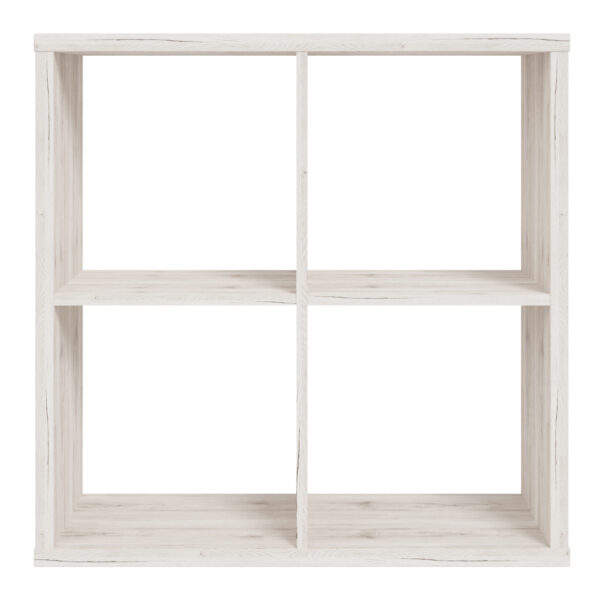 Mauri Cube 2x2 Storage Unit in Sand Oak