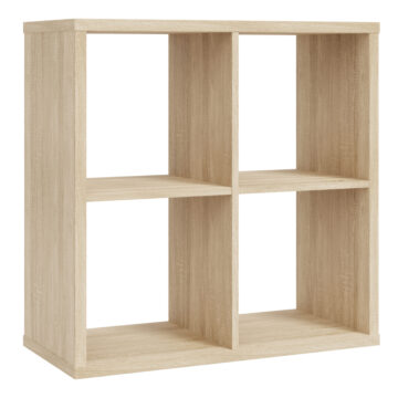 Mauri Cube 2x2 Storage Unit in Sonoma Oak