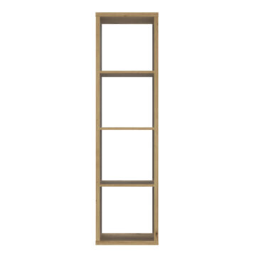 Mauri Cube 3 Shelves Storage Unit in Artisan Oak