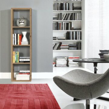 Mauri Cube 3 Shelves Storage Unit | Artisan Oak
